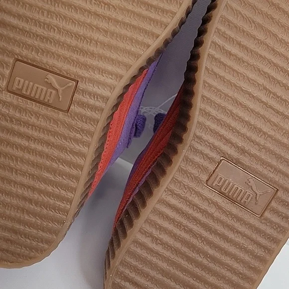 NWOB FENTY x PUMA Creeper Phatty Lavender Burnt Red Size US 8 - Picture 13 of 16